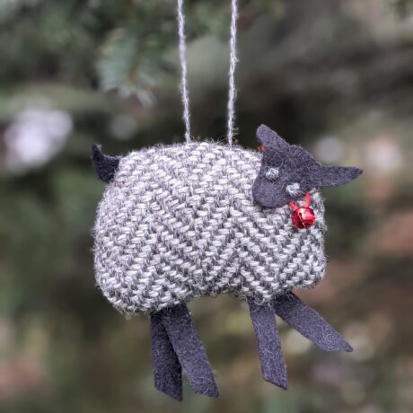 holiday sheep ornament